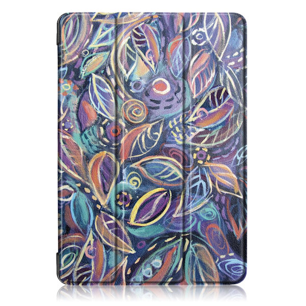 Tri - fold Stand Kansi - Lenovo Tab P10 - Colorful Leaves Multicolor