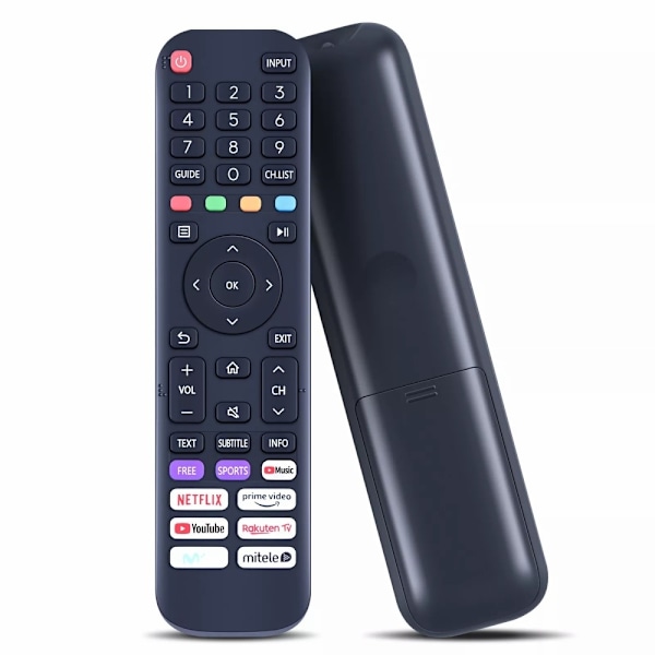 Fjernkontrollerstatning for EN2AK30H For Hisense Smart Tv Black