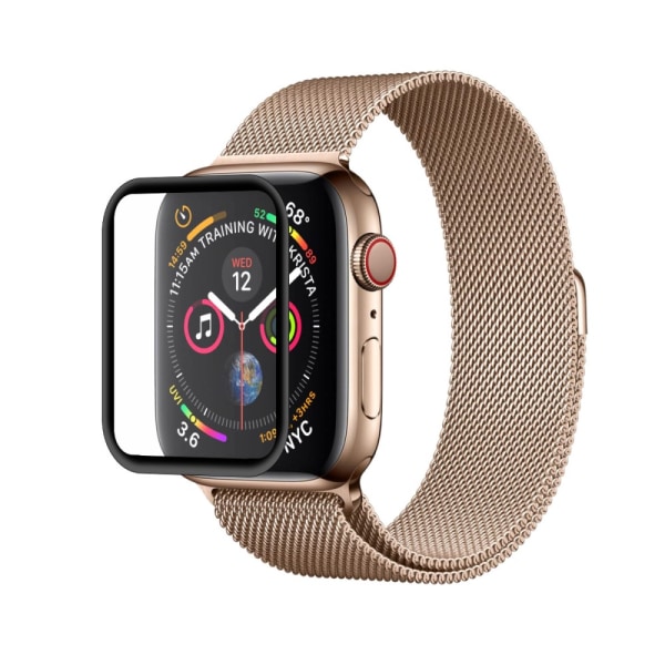 2PCS HAT PRINCE for Apple Watch Series 4 44mm Full Coverage Transparent