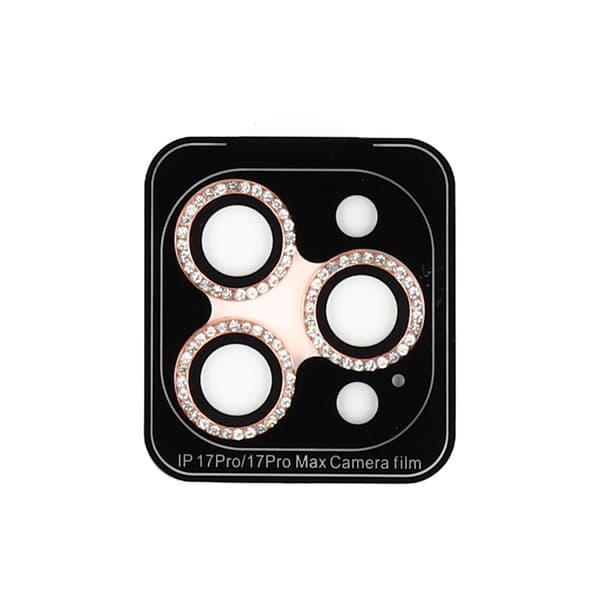 iPhone 17 Pro Max / iPhone 17 Pro Kameralinssin Suojus Gold