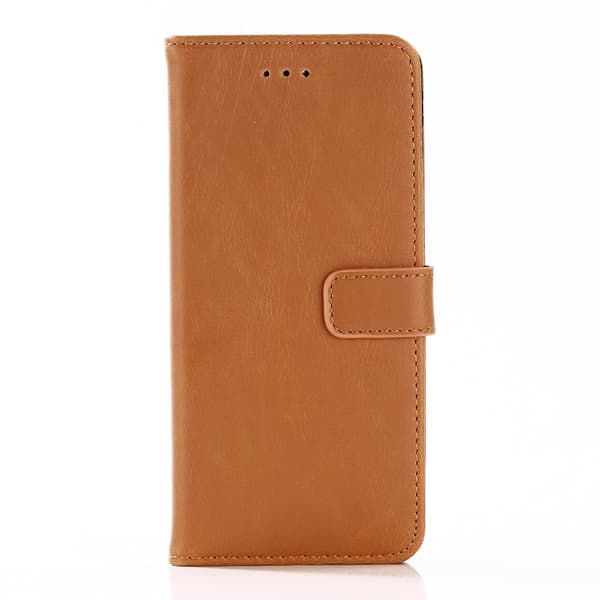 Samsung Galaxy S8 Plus Stilig Lommebok - cover Lysebrun Brown