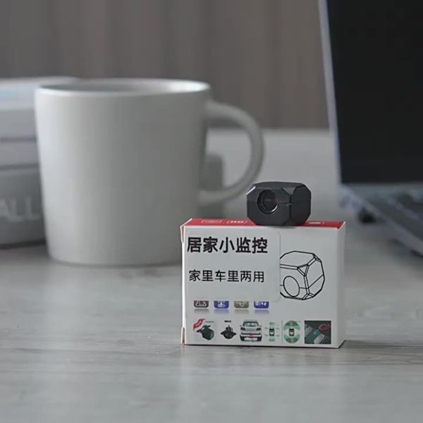 Kodin turvavalvonta, reaaliaikainen mini-WiFi-kamera Black