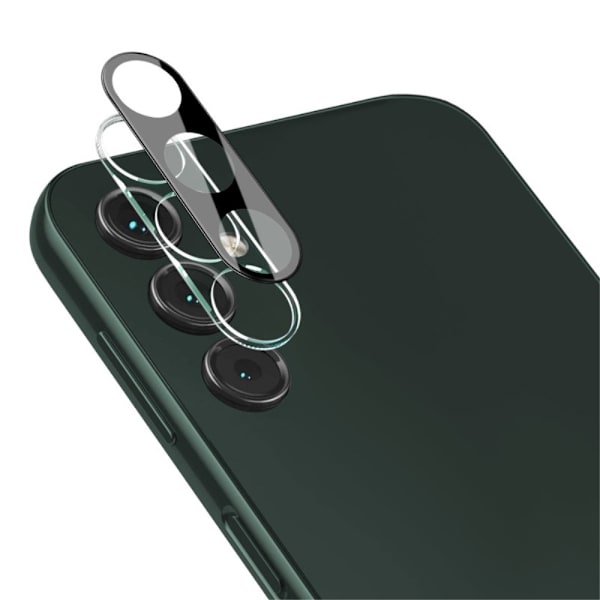 IMAK För Samsung Galaxy A25 kamera linsskydd härdat glas linsfilm Svart
