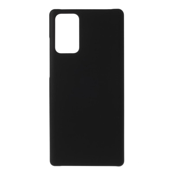 Gummibelagt mobiltelefon cover til Samsung Galaxy Note20 - Sort Black