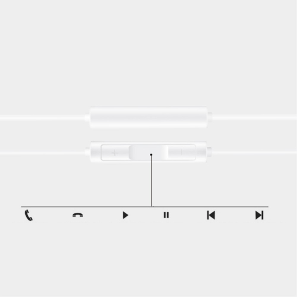 HUAWEI CM33 Type-C In-Ear-hovedtelefoner med mikrofon White