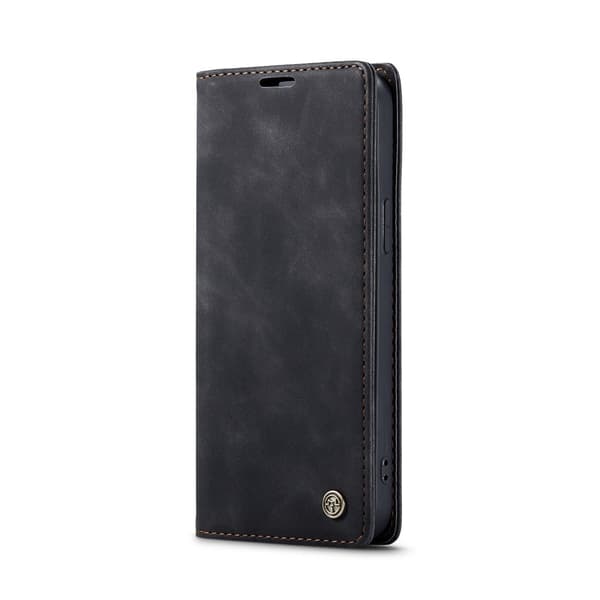 CASEME Retro tegnebog taske til iPhone 16 Pro Black