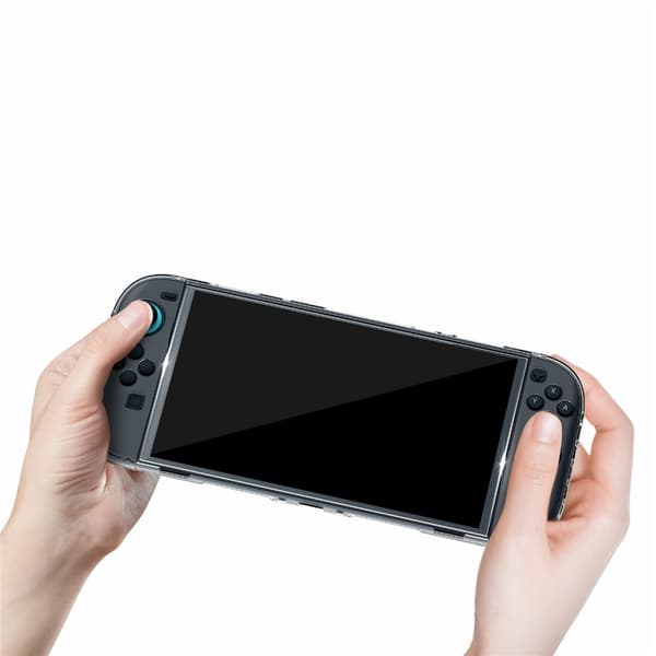 Kompatibelt med Nintendo Switch 2 Skyddsfodral Set Förvaringskit skärmskydd mm Blå