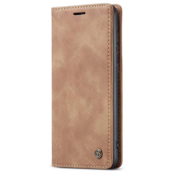 CASEME Retro Wallet Case for Samsung Galaxy A33 5G - Brown Brown