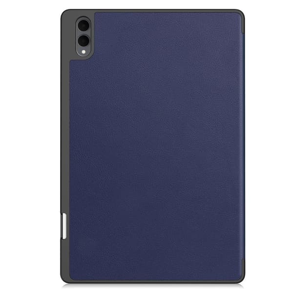 Til Samsung Galaxy Tab S12 Ultra Tri-Fold nettbrettdeksel med pennholder Blue