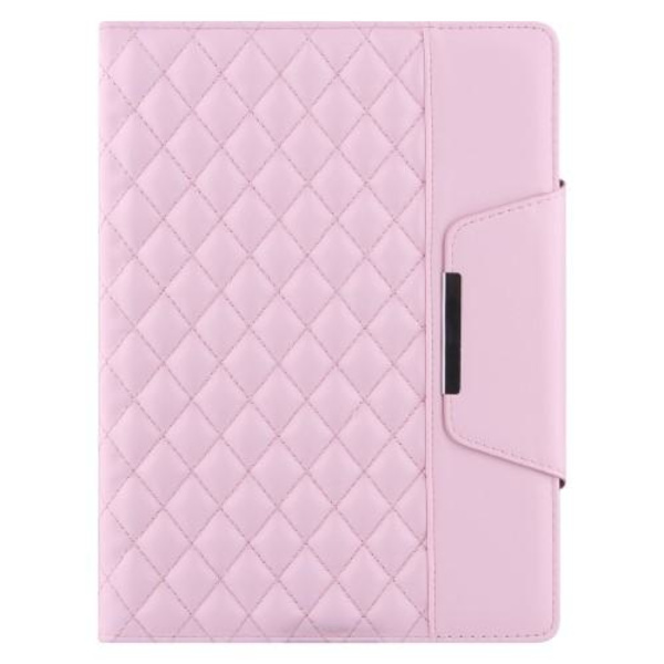 Til iPad 10.9 2022 Gen 10 Broderigitter Tabletcover Pink