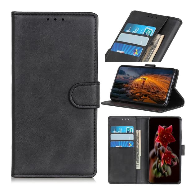 Tegnebogstativetui til Motorola Moto G31/G41 Black