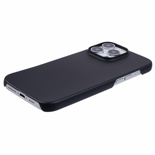 Deksel for iPhone 16 Pro - støtsikker, hardt gummiert deksel Black