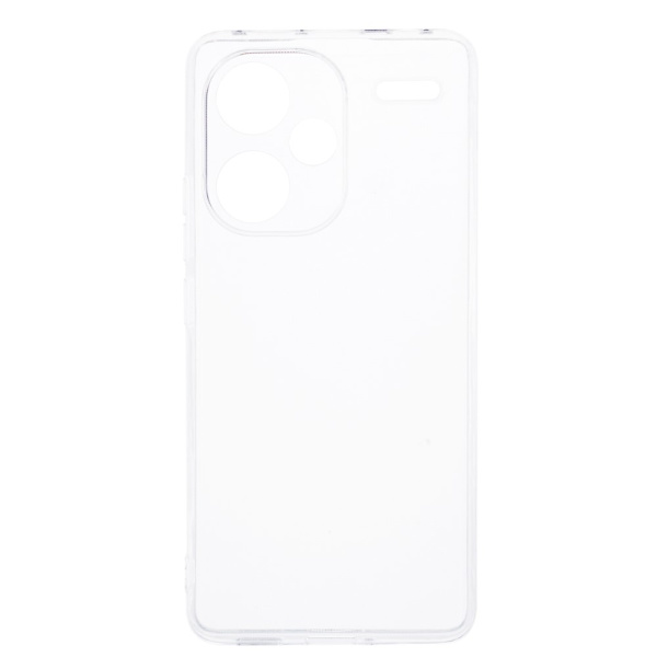 Til Xiaomi Redmi Note 13 Pro+ Case TPU Cover Bagside Transparent