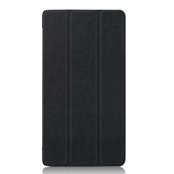 Tri-fold Stand Case for Lenovo Tab 7 Essential Wifi (NOT LTE/4G) Black