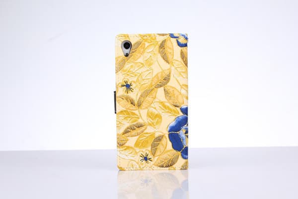 Sony Xperia Z3 Lommebok - deksel Yellow