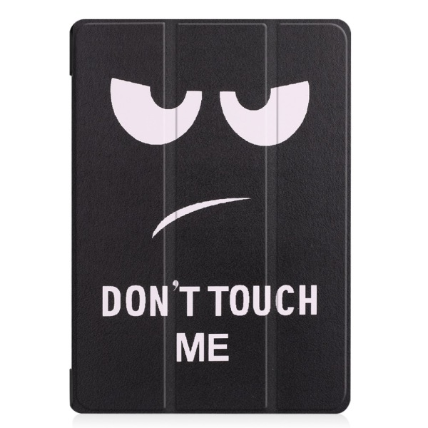 Tri-fold Fodral till Lenovo Tab E10 - Do not Touch Me Svart