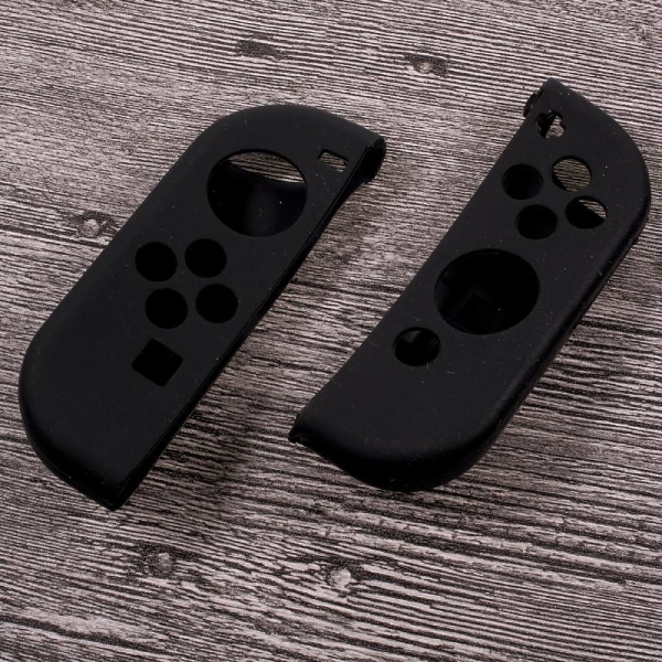 Blødt silikonetui kompatibelt med Nintendo Switch - Sort Black