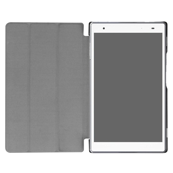 Tri-fold Fodral till Lenovo Tab 4 8" - Svart Svart