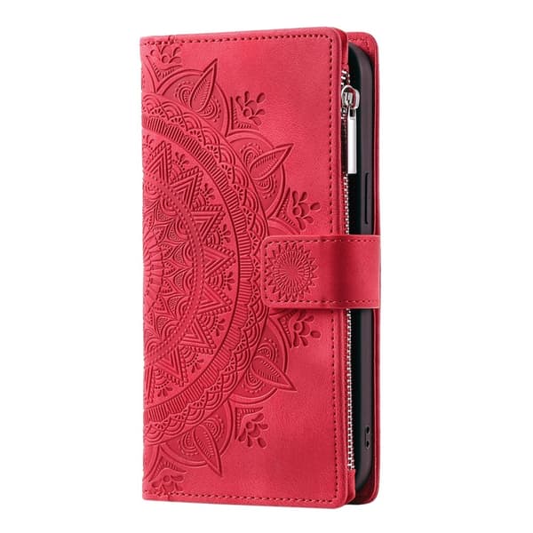 Til Xiaomi 17T Pungcover Mandala Red