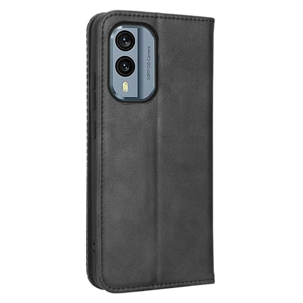 Nokia X30 5G Plånboksfodral Exklusivt Svart Svart