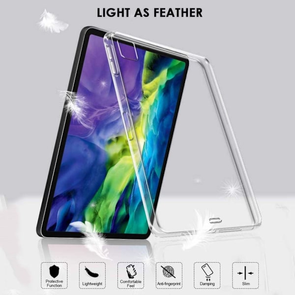 iPad Pro 11 (2020) / (2018) TPU Skal - Transparent Transparent