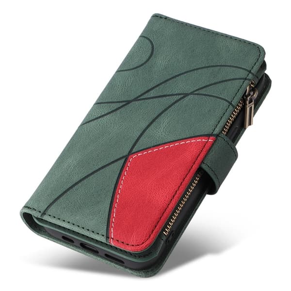 KT multifunktions - serie - 5 til Samsung Galaxy S24 Ultra telefonetui Green