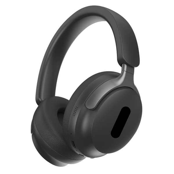 Trådløse on-ear-hodetelefoner, trådløst Bluetooth-headset for mobil, PC og bærbar PC – svart Black