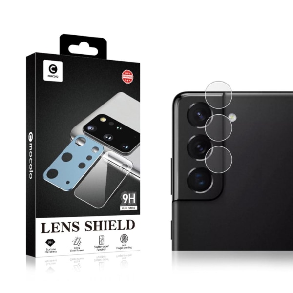 Samsung Galaxy S22 MOCOLO Camera Lens Protector Tempered Glass Transparent