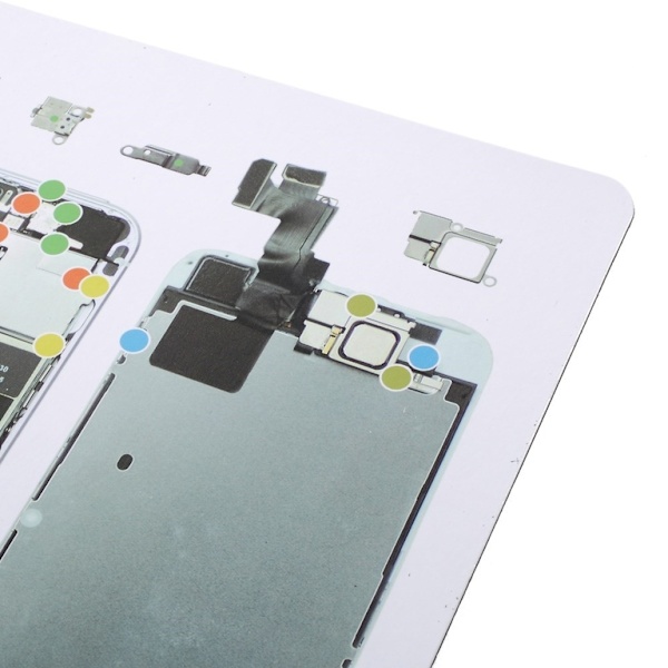 Magnetisk skruematte til iPhone 5s White