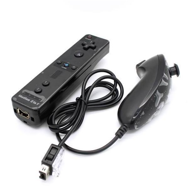 Kompatibel med Wii & Wii U - kontroller Set Motion Plus Bulk White White