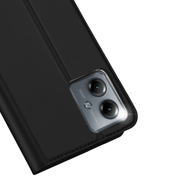 DUX DUCIS Skin Pro Series Stativ Flip-etui Motorola Moto G14 - Sort Black