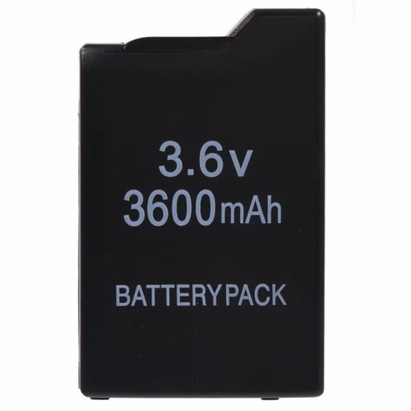 Batteri for Sony PSP-1000 3.6V 3600mAh Black