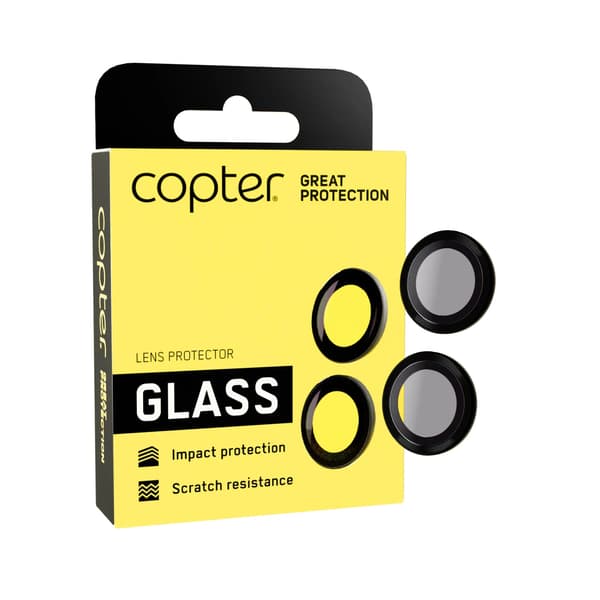 Copter Lens Protector iPhone 17 Pro / 17 Pro Max / 18 Pro / 18 Pro Max Transparent