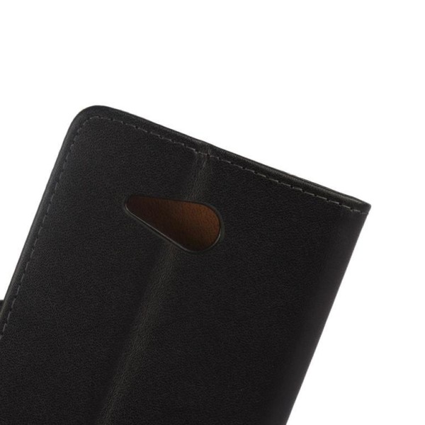 Sony Xperia E4g -lompakkokotelo Black