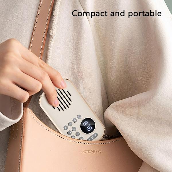 Bluetooth 5.0 FM-radio 3,5 mm ljudkabel TF-kort U Disk Beige