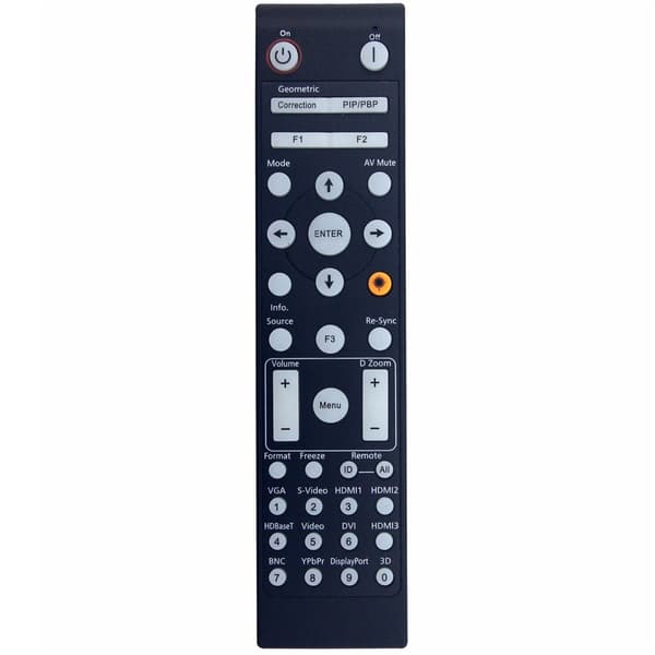 Fjernkontroll Erstatning EH515T for Optoma-projektor Black