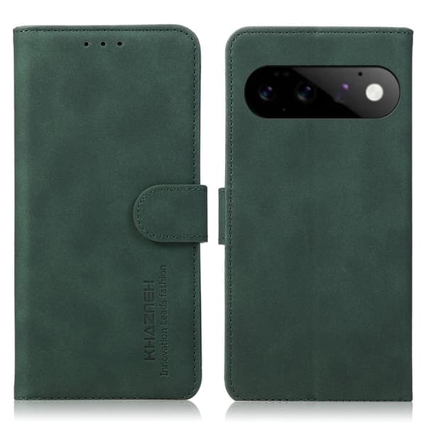 KHAZNEH Telefonlommebokdeksel med stativ til Google Pixel 11 og Pixel 11 Pro Green