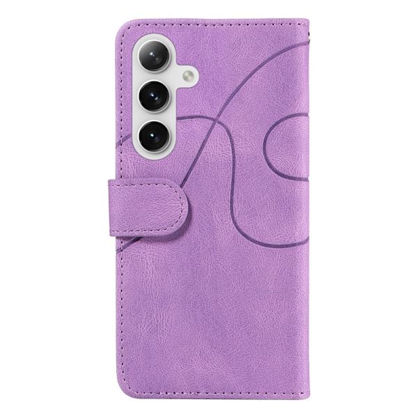 Til Samsung Galaxy S24+ KT-serie-1 dobbeltfarve Purple