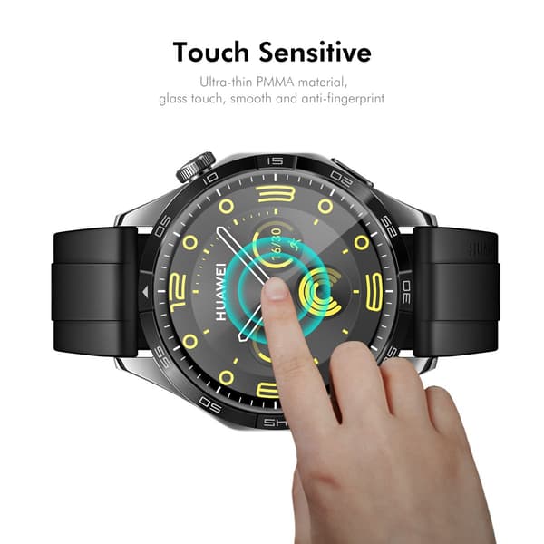 Näytönsuoja Huawei Watch GT 6 46mm - älykellolle Black