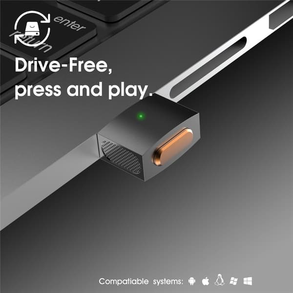 3 lägen USB Mouse Jiggler Mini Mouse Mover drivrutinsfri håller datorn aktiv Svart