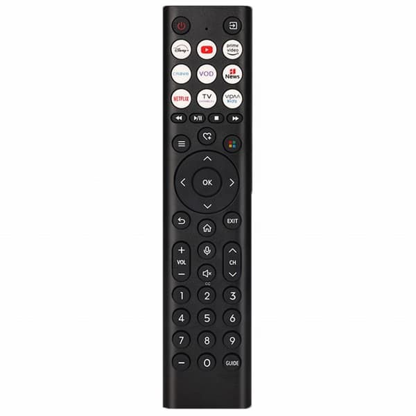 Fjärrkontroll Ersättning ERF2G38H För Hisense TV Svart