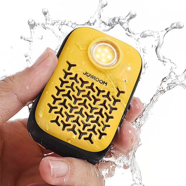 JOYROOM Bluetooth-høyttaler Vanntett IP67 ENC Støydempende høyttaler Black