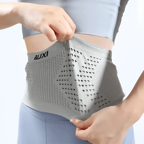 Elastisk Løpebelte Midjeveske Fanny Pack - Svart / L Black