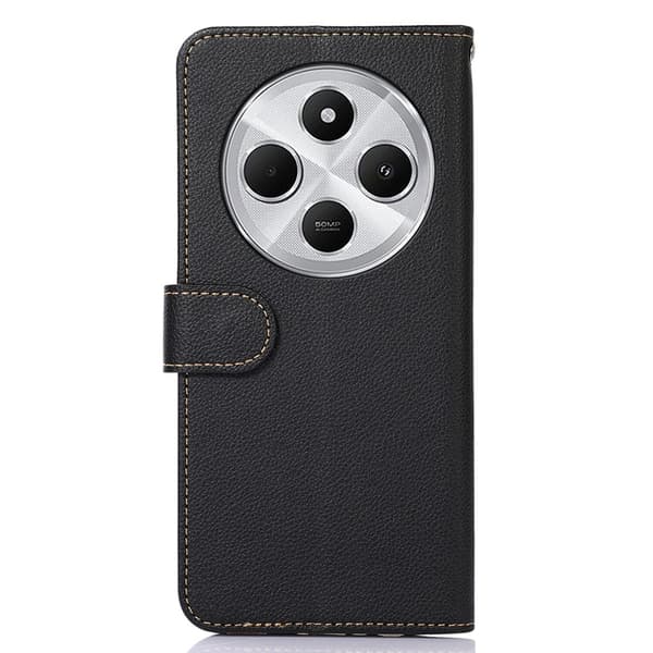 KHAZNEH Pung etui til Xiaomi Redmi 14C - Sort - rød Black