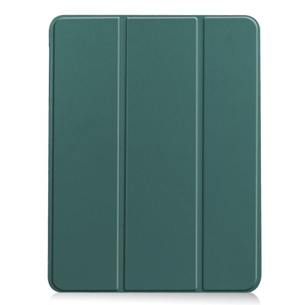 Etui for iPad Air 11 (2024) - Tri-fold Stativ Tablettdeksel - Grønn Green