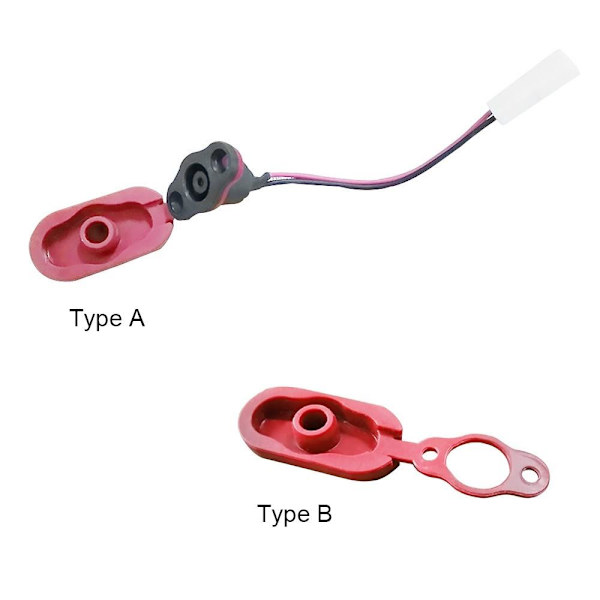 Vaihtolatausreiän kansi Xiaomi Mijia M365 -skootterille Red