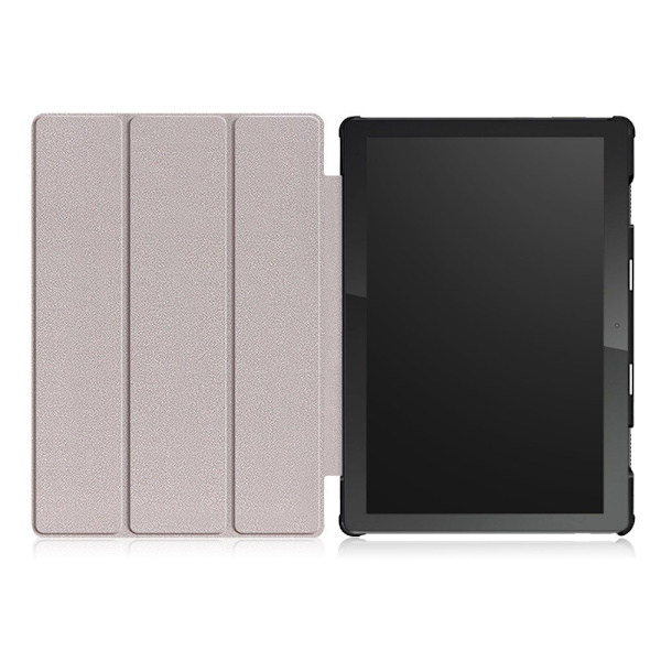 Tri-fold Fodral till Lenovo Tab M10 TB-X505F / TB-X605F - Svart Svart