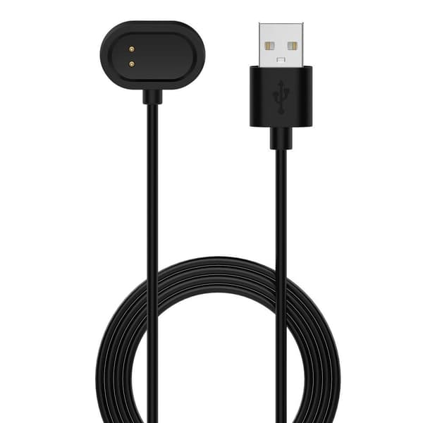 Realme Band 2 RMW2010 Magnetisk 5V USB Laddningskabel docka Svart