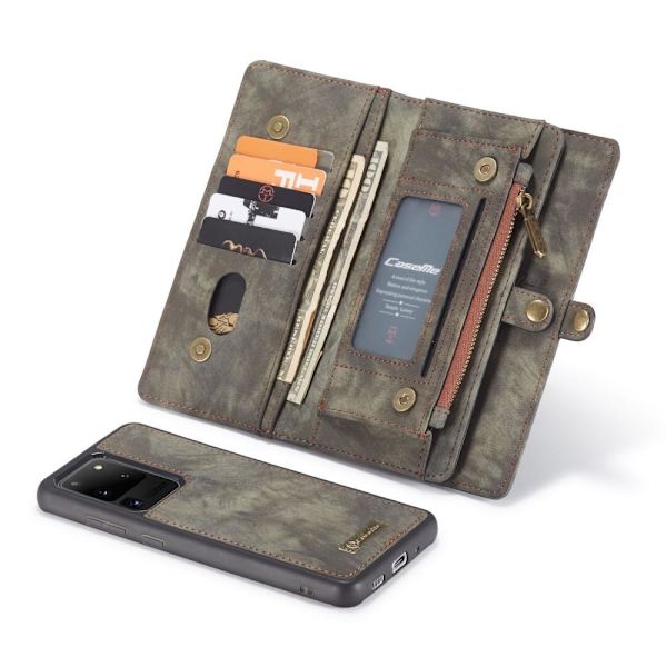 Samsung Galaxy S20 Ultra CASEME Irrotettava 2-in-1 kotelo - Harmaa Grey