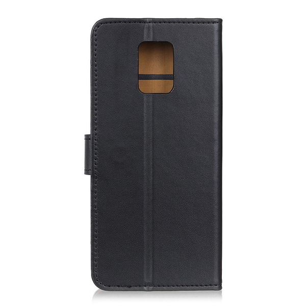 Wallet Stand Mobiltelefon Taske til Xiaomi Redmi Note 9 Pro - Sort Black